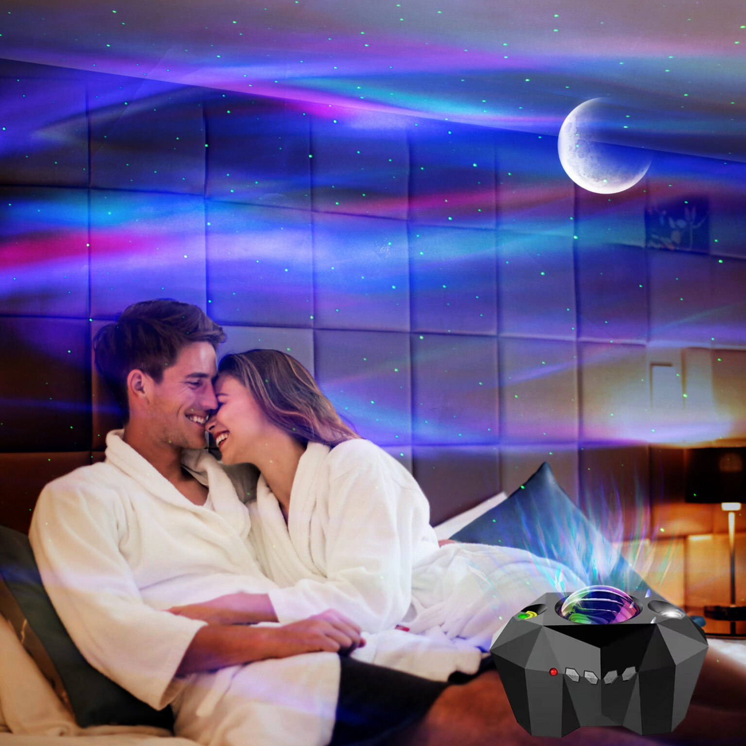 USB Bluetooth Ocean Star Projector – Music lamp