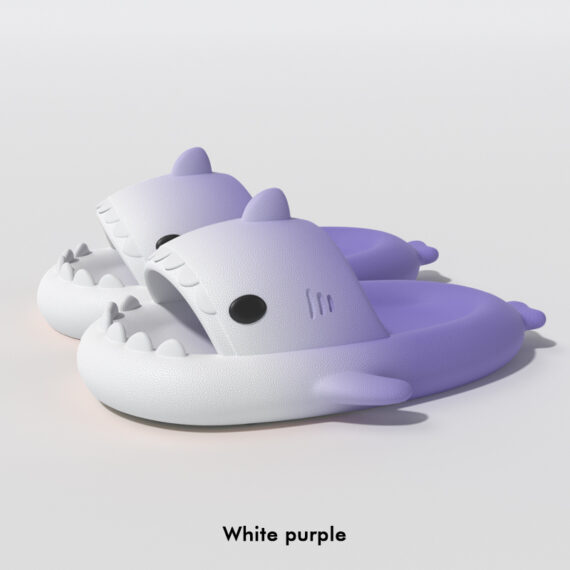 Gradient Shark Slippers – Non-Slip & Comfy - Image 3