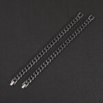 Men's Fashionable Minimalist Stainless Steel Bracelet - Image 4