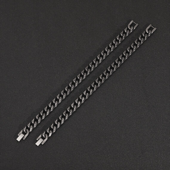 Men's Fashionable Minimalist Stainless Steel Bracelet - Image 4