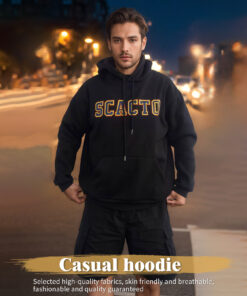 Long Sleeved Printed Hoodie For Both Men And Women