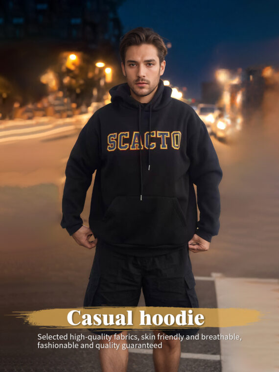 Long Sleeved Printed Hoodie For Both Men And Women