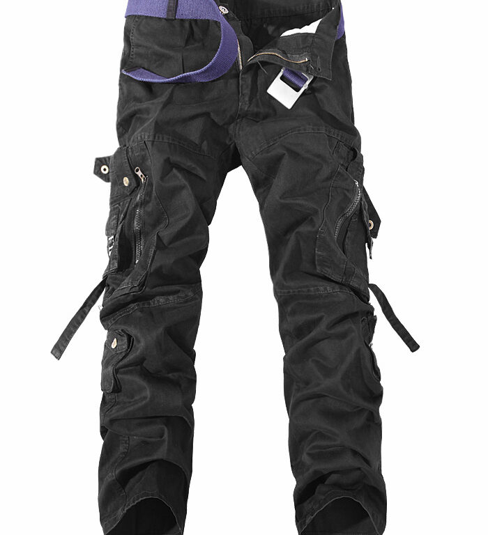 Men's Multi-pocket Cargo Pants - Image 3