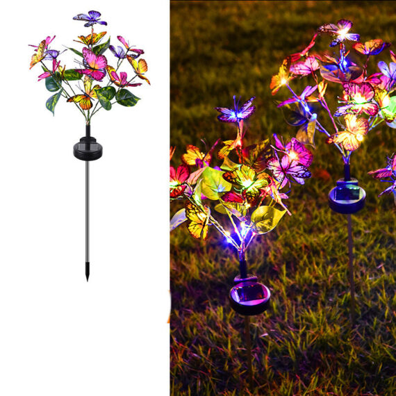 Solar Butterfly Courtyard Light Led - Image 3