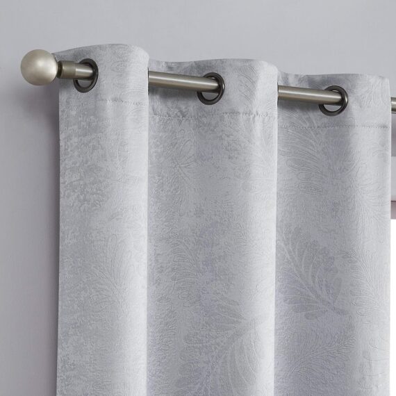 3D Embossed Thermal Blackout Curtains - Image 3