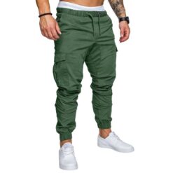Men's Woven Fabric Corset Pants