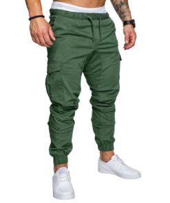 Men's Woven Fabric  Corset Pants