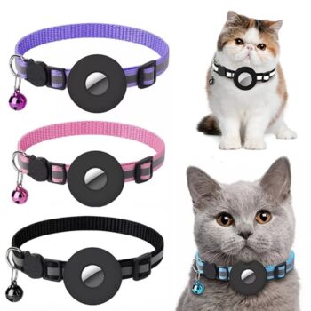 Reflective Waterproof Air Tag Collar – Secure & Stylish Protection for Your Pet