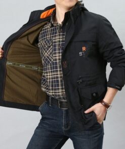 Men's Casual Outdoor Hooded Jacket