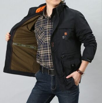 Men's Casual Outdoor Hooded Jacket
