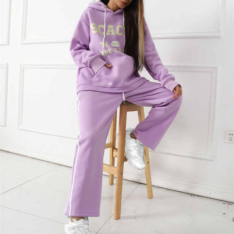 Women's Fashion Casual Printed Top Pants Set - Image 7