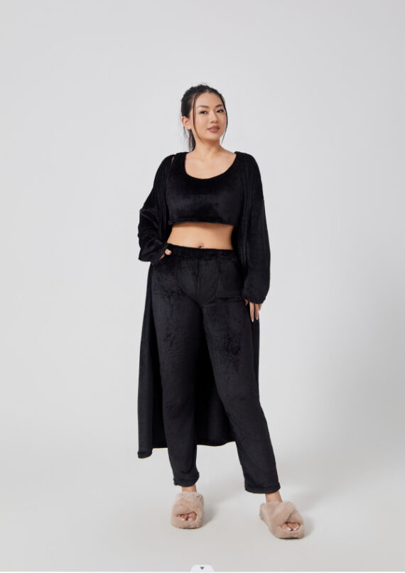 3 Piece Pajama Lounge Set Soft, Warm & Stylish Sleepwear - Image 7