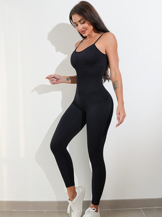 Womens One Piece Rompers Sleeveless bodysuit - Image 6