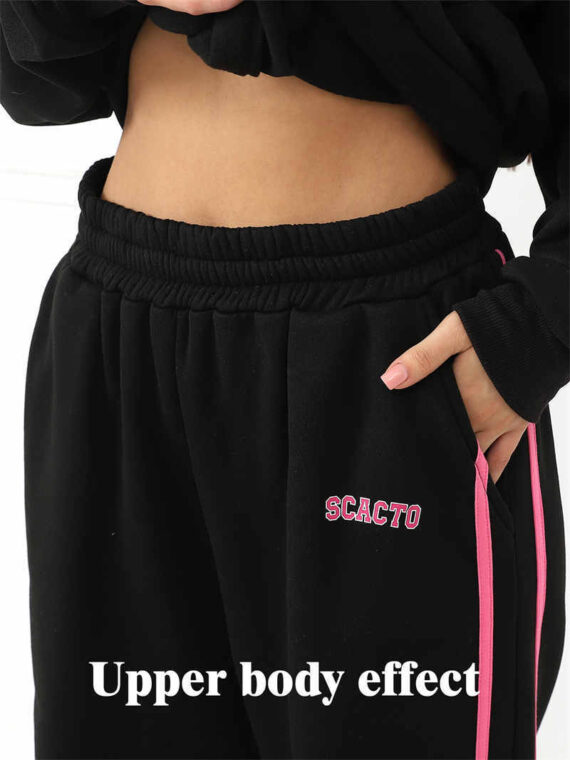 Women's Fashion Casual Printed Top Pants Set - Image 2