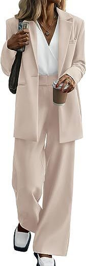 Chic Solid Color Suit - Image 9