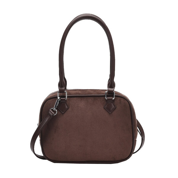 Trendy Suede Crossbody Handbag