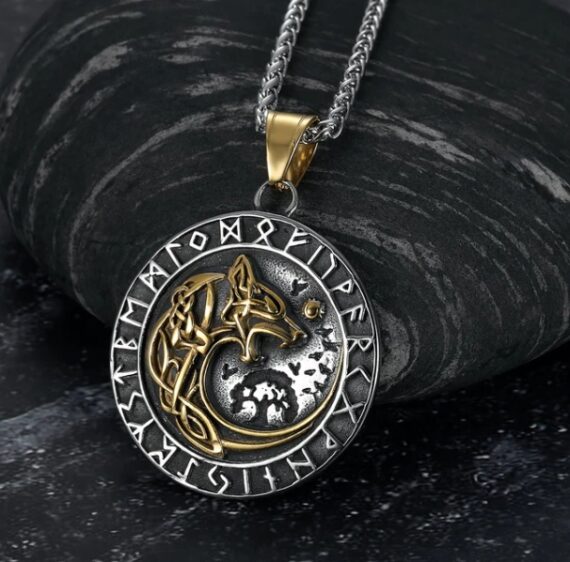 Nordic Rune Viking Necklace - Image 5