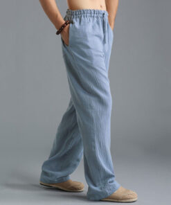 Men's Breathable Linen Casual Sports Pants