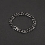 Men's Fashionable Minimalist Stainless Steel Bracelet - Image 5