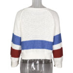 Women's Long Sleeve Loose Knit Pullover - Image 2