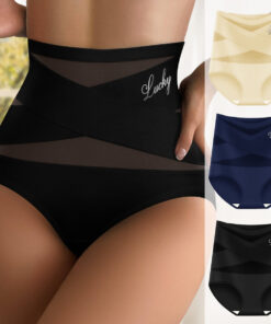 Women's High Waisted Tummy Tightening Hip Lifting Pants