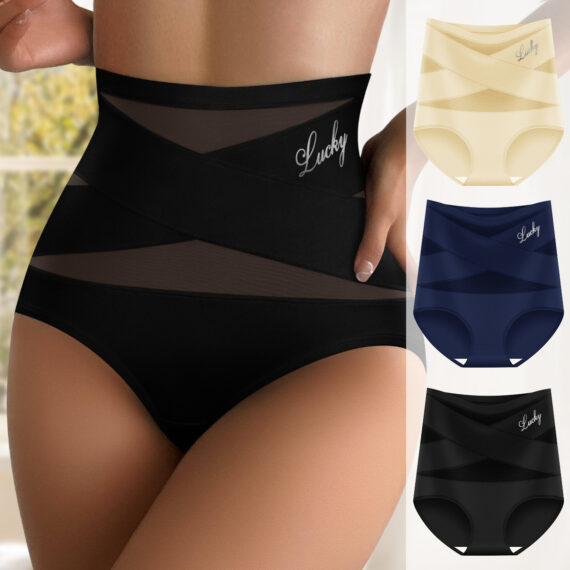 Women's High Waisted Tummy Tightening Hip Lifting Pants