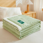 Antibacterial Raw Cotton Washable Summer Cool Quilt - Image 7