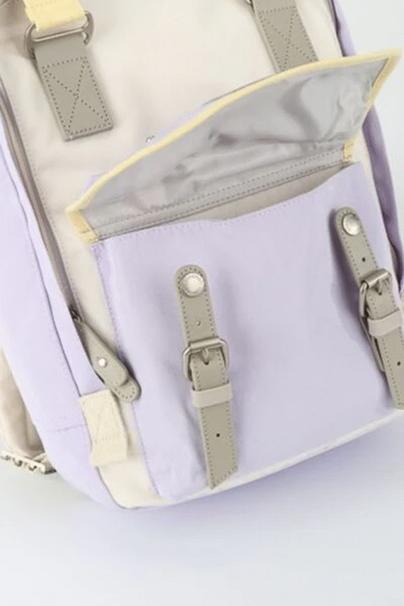 Himawari Water & Scratch-Resistant Nylon Backpack - Image 8