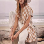Women's Knitted Sleeveless Pocket Casual Rib Pullover Vest - Image 6