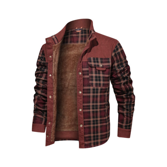 Stylish Men's Wool Thick Coat Jacket