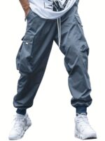 Oversized Cargo Multi-pocket Men's Casual Pants - Image 4