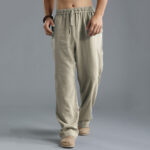 Men's Breathable Linen Casual Sports Pants - Image 6