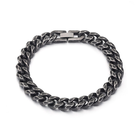 Men's Fashionable Minimalist Stainless Steel Bracelet - Image 3