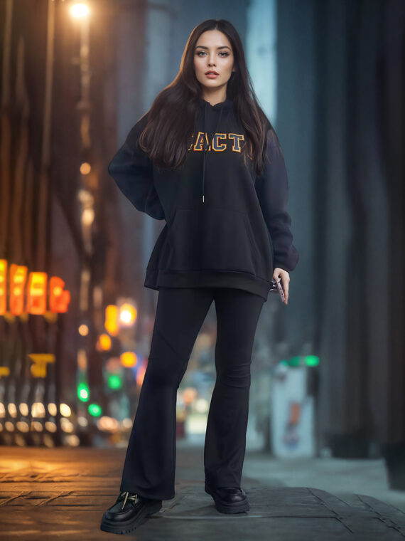 Long Sleeved Printed Hoodie For Both Men And Women - Image 8