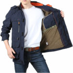 Men's Casual Outdoor Hooded Jacket - Image 2