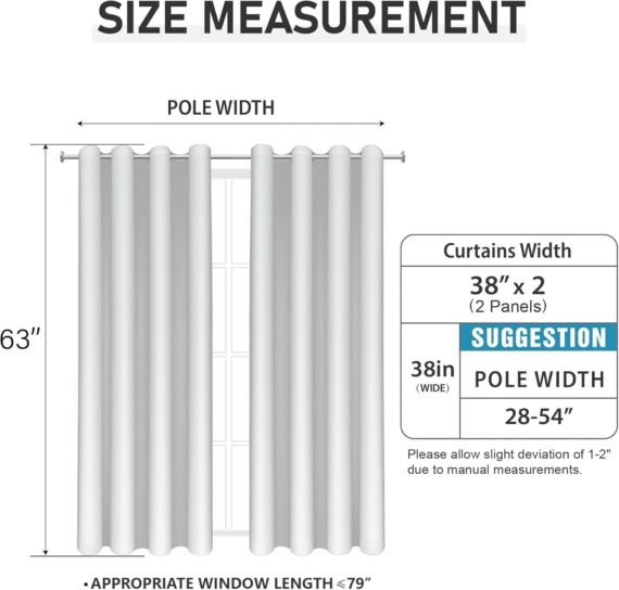 Light Grey Blackout Curtains - Image 7