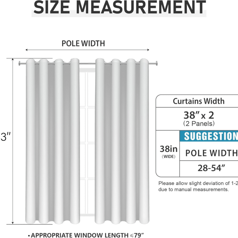 Light Grey Blackout Curtains - Image 7