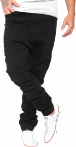 Men's Twill Cargo Joggers Quick Dry Lightweight Outdoor Pants - Image 2