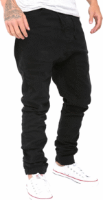 Men's Twill Cargo Joggers Quick Dry Lightweight Outdoor Pants - Image 3
