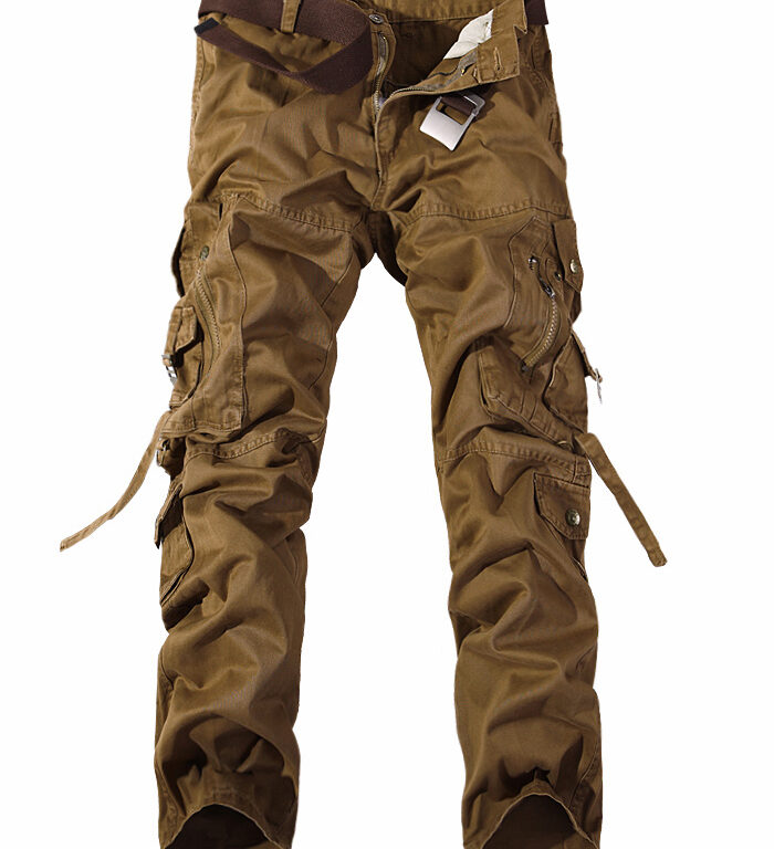 Men's Multi-pocket Cargo Pants - Image 7