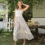 Women's Sleeveless Floral Dress - Image 5