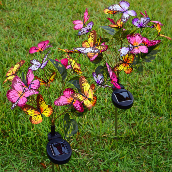 Solar Butterfly Courtyard Light Led - Image 2