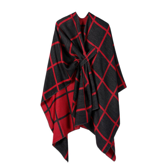 Women's Fashion Gingham Check Warm Scarf - Image 2