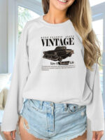 Women's Long Sleeved Sweatshirt - Image 3