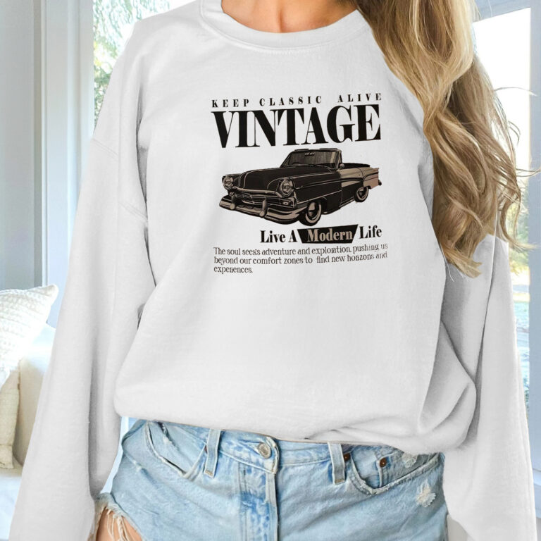 Women's Long Sleeved Sweatshirt - Image 3