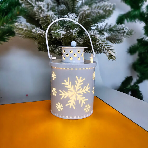 Nordic LED Christmas Lanterns – Cozy Holiday Glow - Image 5