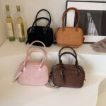 Trendy Suede Crossbody Handbag - Image 6