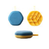 Yellow and Blue