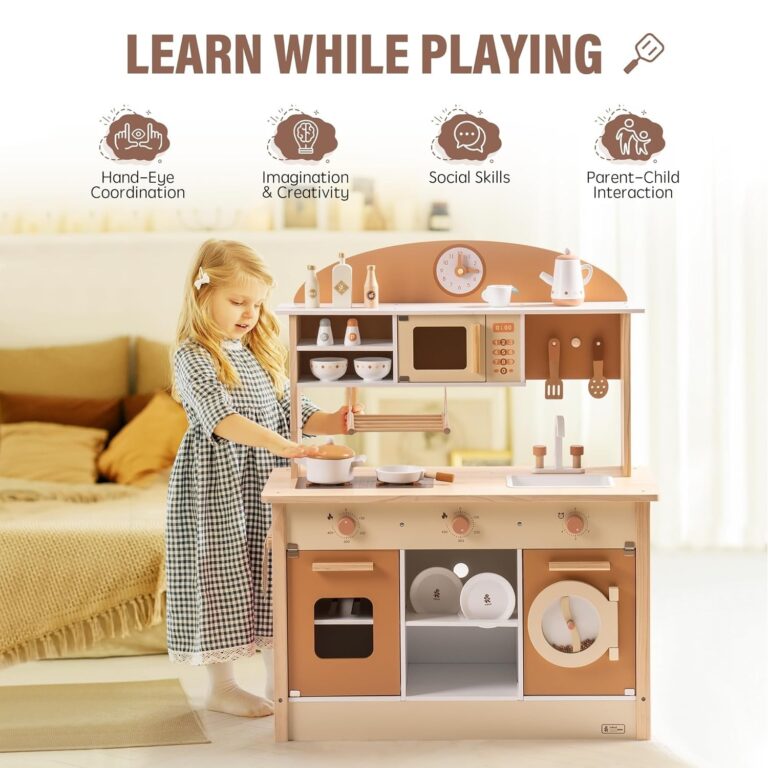 Cook & Play Wooden Kitchen set - Image 3