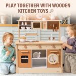 Cook & Play Wooden Kitchen set - Image 2